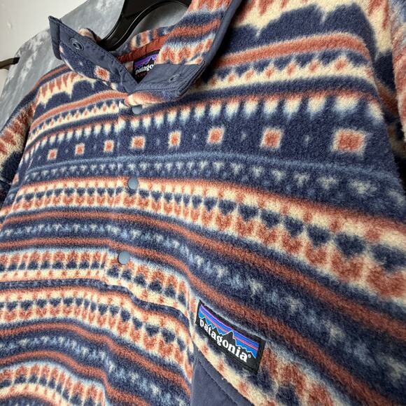 Patagonia Other - Patagonia Synchilla Snap-T Pullover Sweater Men's XL Cottage Isle El Cap Khaki